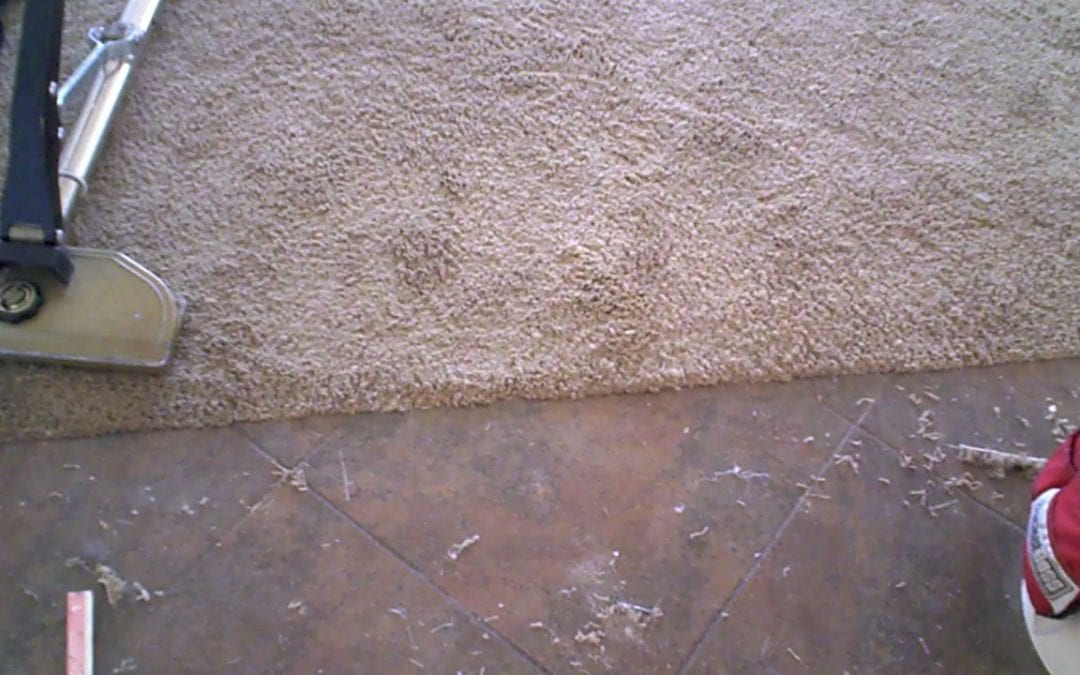 Scottsdale carpet stretch and re-tack carpet to Tile